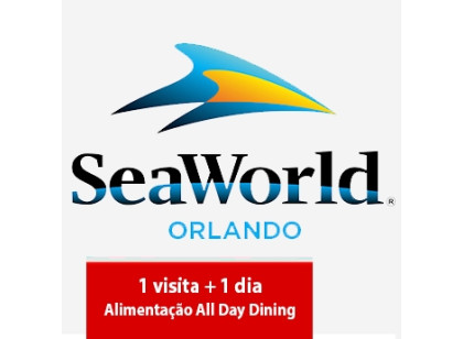 SeaWorld Orlando Single Day + All Day Dining 
